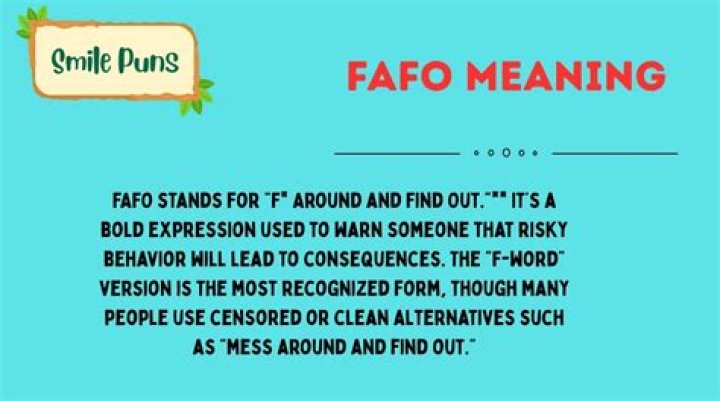 Fafo Meaning: Exploring the Origins, Usage, and Cultural Significance