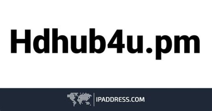 HDHub4u.pm: Your Ultimate Destination for High-Quality Movies and Entertainment