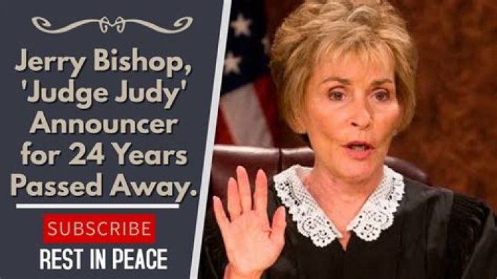 Jerry Bishop (Announcer Judge Judy) Wiki, Age, Wife, Family, Net Worth, Children, Cause of Death and Obituary